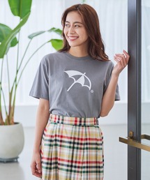 Arnold Palmer | USAコットン 天竺 シェア アンブレラ ロゴ Tシャツ(Tシャツ/カットソー)