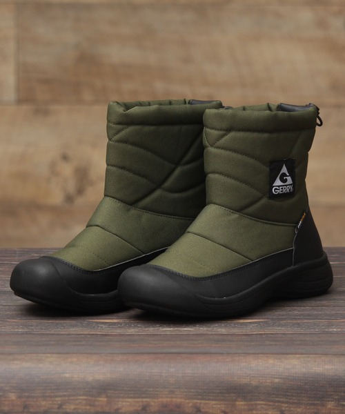 GERRY(ジェリー)の「【GERRY/ジェリー】CORDURA ショート スノーブーツ WOMEN(ブーツ・レディース・グレー/カーキ/ブラック・M/L/S/LL)」の3枚目の写真