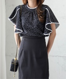 La-gemme | ラッフルフリルブラウス(シャツ/ブラウス)