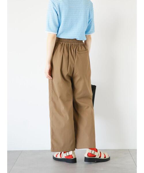 ehka sopo（エヘカソポ）の「マリンパンツ（その他パンツ・レディース・ブラウン/ベージュ/グリーン・F）」の20枚目の写真