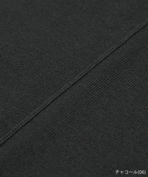 ROPE' PICNIC（ロペピクニック）の「アンチピリングニットジャンパースカート（ジャンパースカート・レディース・ベージュ/ブラック/ホワイト系その他7/ブルー系その他4/チャコールグレー・38/40）」の22枚目の写真