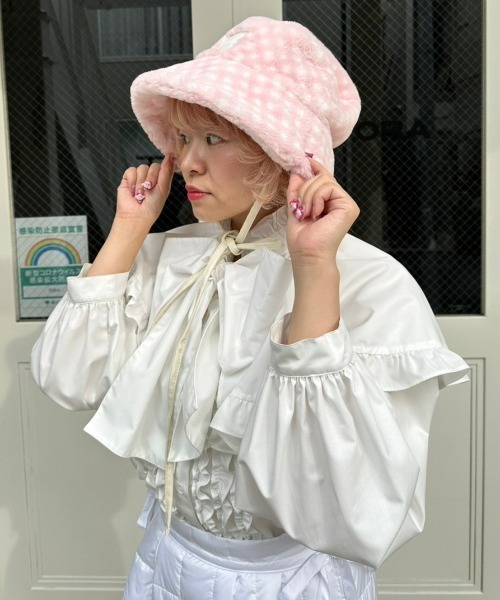 キャンディストリッパー フリルハット帽子 キャンディストリッパー フリルハット帽子 BABY FRILL HAT