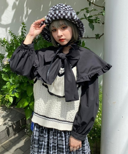 帽子 Candy stripper CANDY GALS FUR HAT Candy Stripper（キャンディストリッパー）の「FLUFFY FUR