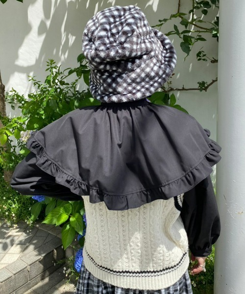 キャンディストリッパー　ハット　黒 最終値下げ！LACY BUCKET HAT キャンディストリッパー - メルカリ