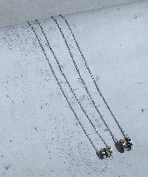 JOHN'S CLOSET（ジョンズクローゼット）の「【40】バリエーション ペアネックレス（ネックレス・メンズ・シルバー系その他/シルバー系その他2/シルバー系その他3/シルバー系その他4/シルバー系その他5/シルバー・FREE）」の6枚目の写真