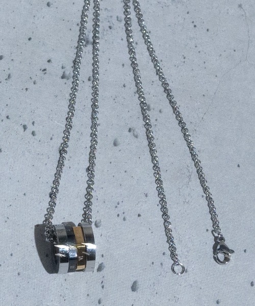 JOHN'S CLOSET（ジョンズクローゼット）の「【40】バリエーション ペアネックレス（ネックレス・メンズ・シルバー系その他/シルバー系その他2/シルバー系その他3/シルバー系その他4/シルバー系その他5/シルバー・FREE）」の7枚目の写真