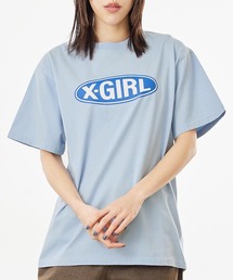 X-girl | BASIC OVAL LOGO S/S TEE(Tシャツ/カットソー)