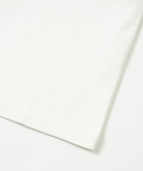 X-girl（エックスガール）の「BASIC OVAL LOGO S/S TEE（Tシャツ/カットソー・レディース・ホワイト/ライトブルー/ブラック/ベージュ・LARGE/MEDIUM/SMALL/X-LARGE）」の21枚目の写真