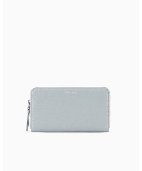 EMPORIO ARMANI(エンポリオアルマーニ)の「【エンポリオ アルマーニ】MyEA ウォレット ディアプリント ラウンドファスナー(財布・レディース・グレイッシュブルー/セージグリーン/ローズ・FREE)」の3枚目の写真