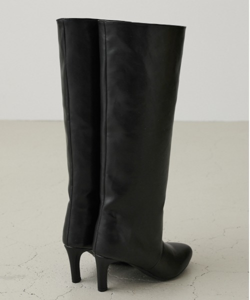 crie conforto(クリーコンフォルト)の「ストレートロングブーツ(ブーツ・レディース・ブラック・SMALL/MEDIUM/LARGE/LL)」の5枚目の写真