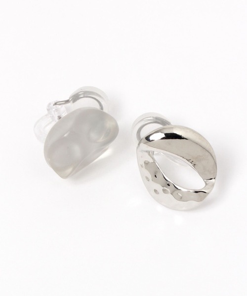 niko and...（ニコアンド）の「クッションクリップ2セットイヤリング（イヤリング・レディース・ブラウン/ベージュ/オレンジ/グレー/ホワイト/パープル/アイボリー/グリーン・0）」の12枚目の写真