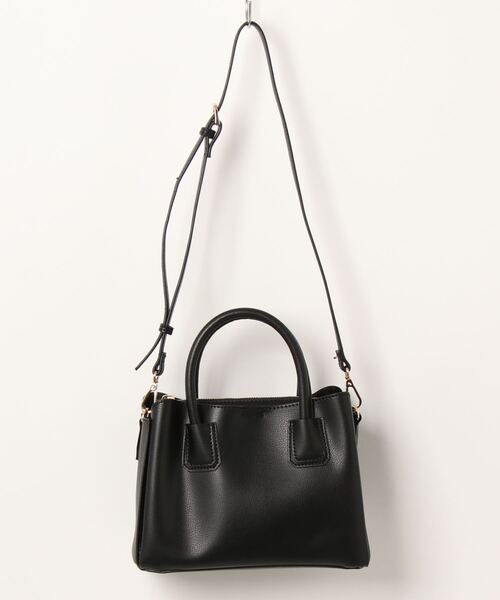 Doux archives（ドゥアルシーヴ）の「Ｐｕレザー２ｗａｙショルダーバッグ（ショルダーバッグ・レディース・ブラック/モカ・FREE）」の13枚目の写真