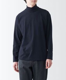 無印良品 | 起毛ハイネック長袖Ｔシャツ(Tシャツ/カットソー)