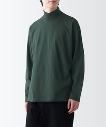 起毛ハイネック長袖Tシャツ