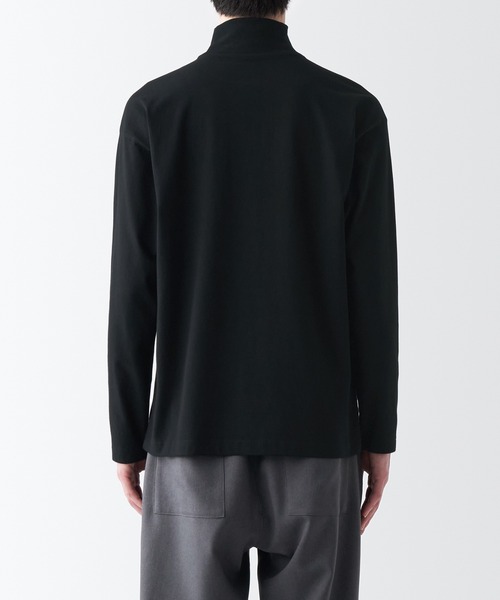 無印良品（ムジルシリョウヒン）の「起毛ハイネック長袖Ｔシャツ（Tシャツ/カットソー・メンズ・ホワイト/ダークブラウン/グレー/ダークグリーン/ネイビー系/ブラック・XS/S/L/XXL/XL/M）」の15枚目の写真