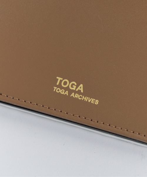 TOGA PULLA トーガプルラ Leather wallet ミニ財布 TOGA PULLA（トーガ プルラ）の「【TOGA PULLA/トーガプルラ