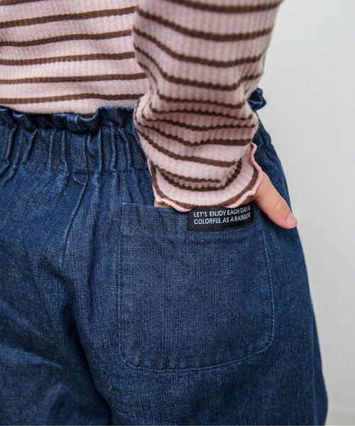 BREEZE（ブリーズ）の「スカラップショートパンツ（その他パンツ・キッズ・ブラック/イエロー/カーキ/インディゴブルー・130/100/140/80/110/90/120）」の11枚目の写真