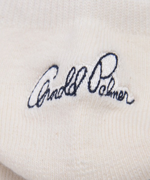 Arnold Palmer（アーノルドパーマー）の「アンブレラ ロゴ スニーカーソックス（ソックス/靴下・レディース・ネイビー/オフホワイト・25-27CM/23-25cm）」の6枚目の写真