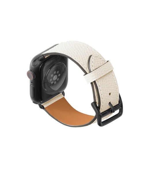 BONAVENTURA(ボナベンチュラ)の「ノービレ Apple Watch レザーバンド【38mm/40mm/41mm/42mm, M/Lサイズ】 (アダプター:ブラック)(デジタル腕時計・レディース・ホワイト/ベージュ系その他/ネイビー/ブラウン/ブラック・FREE)」の17枚目の写真