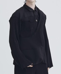 kotohayokozawa STUDIOUS別注 PLEAT BAG ブラック 77674470b_b_09_215.jpg