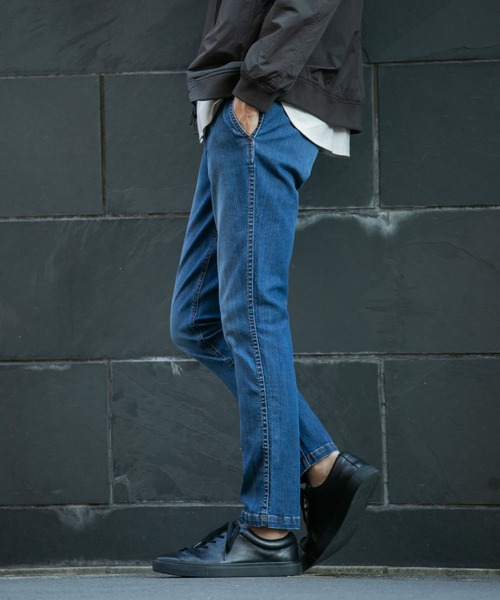 URBAN RESEARCH ROSSO MEN（アーバンリサーチロッソメン）の「『セットアップ対応』 『XLサイズあり』ストレッチスキニーデニムパンツ（デニムパンツ・メンズ・ライトインディゴブルー/ブラック/インディゴブルー・LARGE/X-LARGE/MEDIUM）」の7枚目の写真