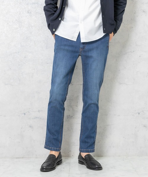 URBAN RESEARCH ROSSO MEN（アーバンリサーチロッソメン）の「『セットアップ対応』 『XLサイズあり』ストレッチスキニーデニムパンツ（デニムパンツ・メンズ・ライトインディゴブルー/ブラック/インディゴブルー・LARGE/X-LARGE/MEDIUM）」の12枚目の写真