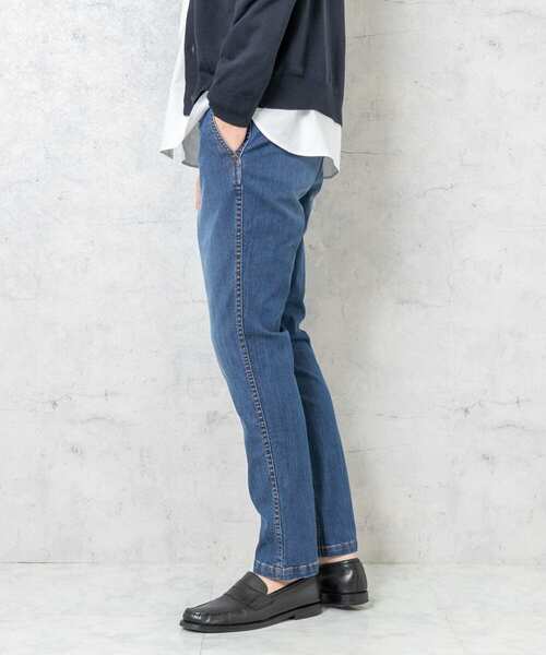 URBAN RESEARCH ROSSO MEN（アーバンリサーチロッソメン）の「『セットアップ対応』 『XLサイズあり』ストレッチスキニーデニムパンツ（デニムパンツ・メンズ・ライトインディゴブルー/ブラック/インディゴブルー・LARGE/X-LARGE/MEDIUM）」の13枚目の写真