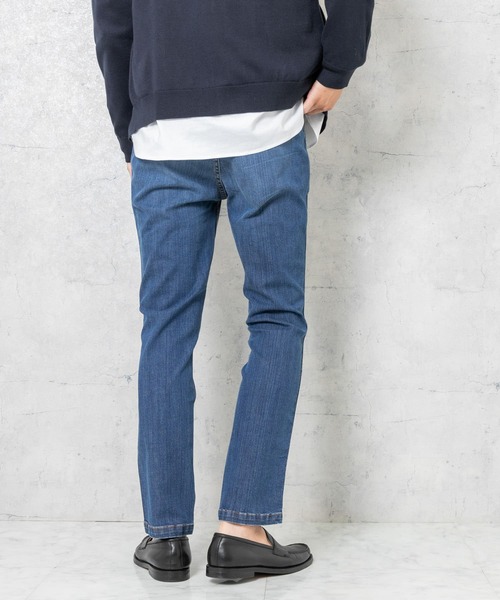 URBAN RESEARCH ROSSO MEN（アーバンリサーチロッソメン）の「『セットアップ対応』 『XLサイズあり』ストレッチスキニーデニムパンツ（デニムパンツ・メンズ・ライトインディゴブルー/ブラック/インディゴブルー・LARGE/X-LARGE/MEDIUM）」の15枚目の写真