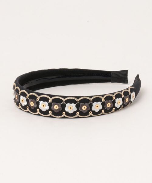 MARY QUANT（マリークワント）の「デイジーリボンテープ カチューシャ（カチューシャ・レディース・ブラック/ライトブルー・FREE）」の6枚目の写真