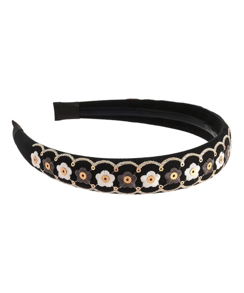 MARY QUANT（マリークワント）の「デイジーリボンテープ カチューシャ（カチューシャ・レディース・ブラック/ライトブルー・FREE）」の3枚目の写真