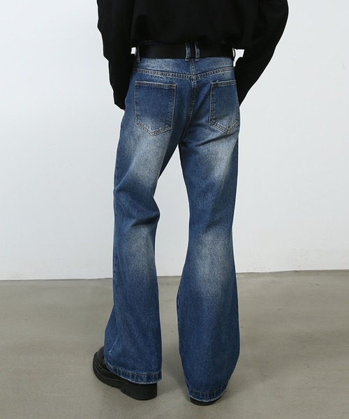 ダーツ入りヴィンテージフレアデニム（デニムパンツ）｜CORPUS TOKYO