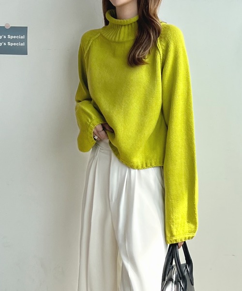 セール】ハイネックショート丈ニット（ニット/セーター）｜Futier land
