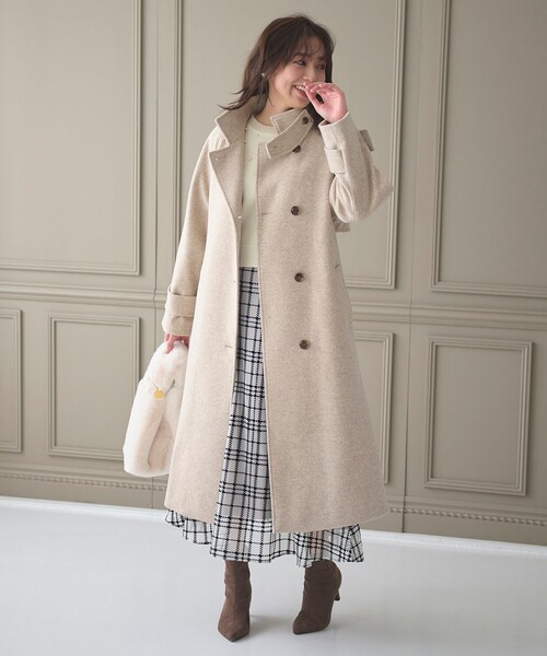 Feroux（フェルゥ）の「【古畑星夏さん着用】スタンドネックウール