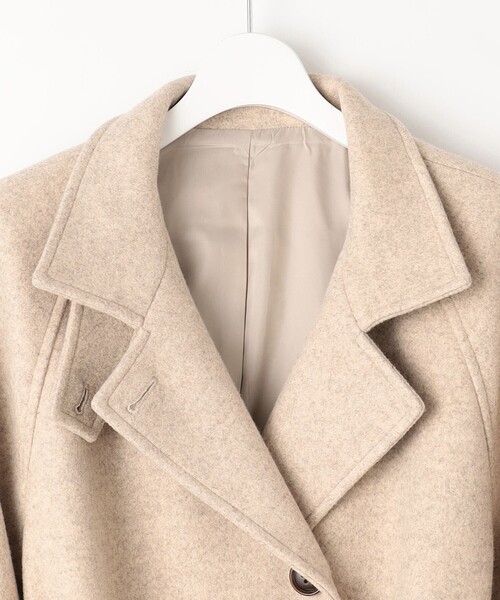 Feroux(フェルゥ)の「【古畑星夏さん着用】スタンドネックウール Feroux(フェルゥ)の「【古畑星夏さん着用】スタンドネックウール