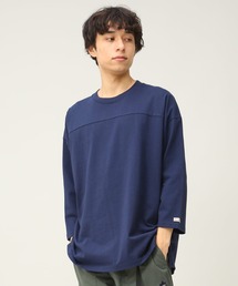 Goodwear（グッドウェア）の「Goodwear USAコットン フットボール 七分袖 BIG TEE（Tシャツ/カットソー）」