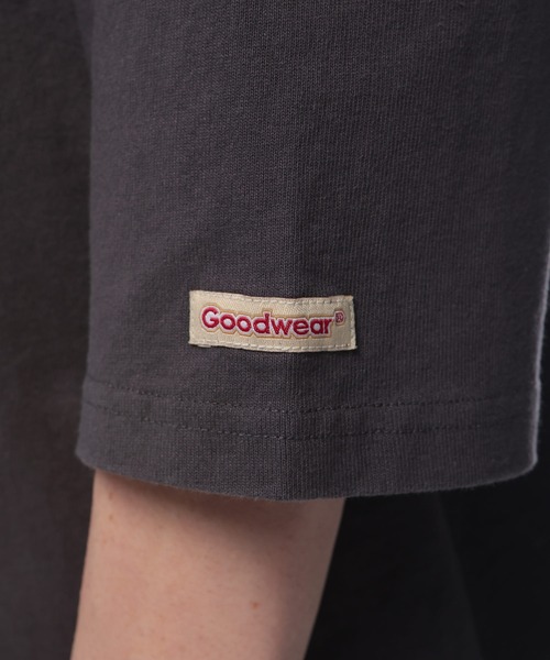 Goodwear（グッドウェア）の「Goodwear USAコットン フットボール 七分袖 BIG TEE（Tシャツ/カットソー・メンズ・ブラック/ホワイト/ネイビー/ダークグレー/グリーン・L/LL/M）」の18枚目の写真