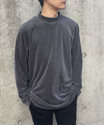 ベロアジャージ ハイネックＴシャツ