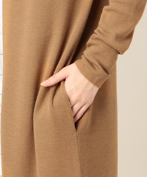 green label relaxing（グリーンレーベルリラクシング）の「KF HandWash FLC SUPER ロングカーディガン◆（カーディガン/ボレロ・レディース・グレー/ブラウン/ネイビー/ライトグレー/ダークグレー/ロイヤルブルー・FREE）」の19枚目の写真