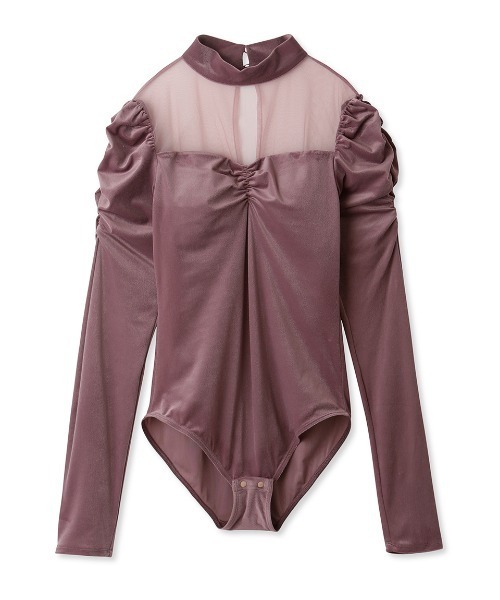 【セール】【LILY BROWN Lingerie】ボディスーツ/ロングスリーブ（ブラ&ショーツ）｜LILY BROWN（リリーブラウン）