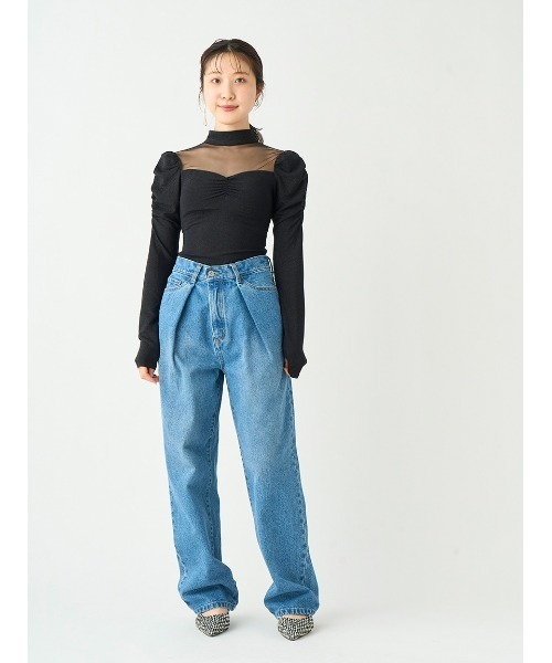 【セール】【LILY BROWN Lingerie】ボディスーツ/ロングスリーブ（ブラ&ショーツ）｜LILY BROWN（リリーブラウン）