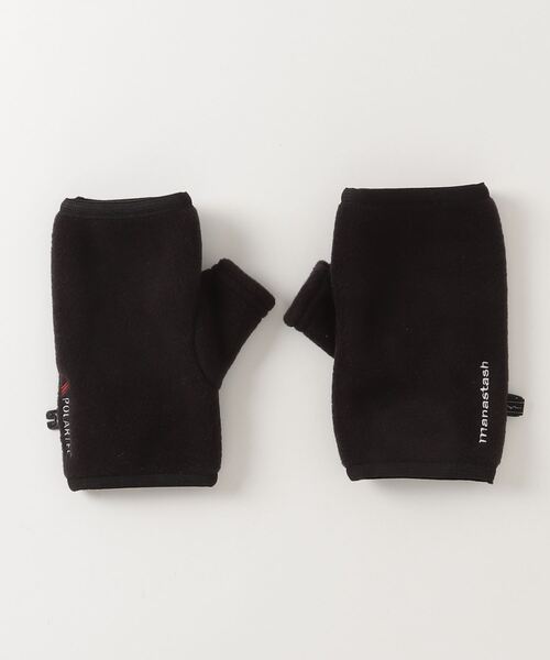 MANASTASH（マナスタッシュ）の「MANASTASH/マナスタッシュ/POLARTEC FINGERLESS GLOVE（手袋・メンズ・ブラック/パープル/マスタード/グリーン系その他3・F）」の12枚目の写真