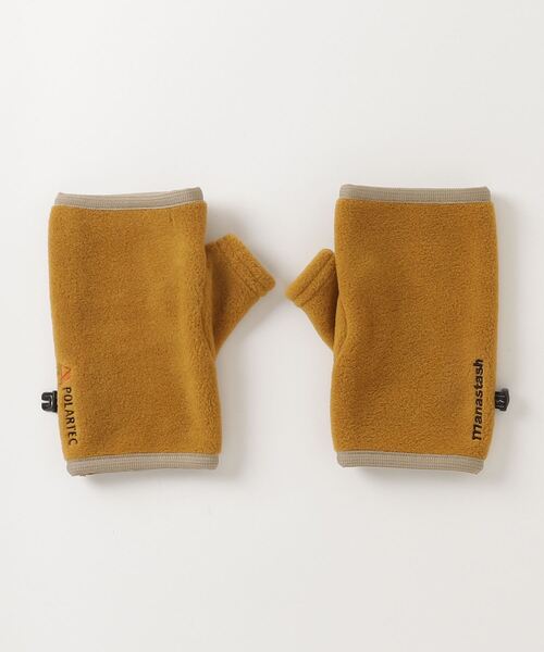 MANASTASH（マナスタッシュ）の「MANASTASH/マナスタッシュ/POLARTEC FINGERLESS GLOVE（手袋・メンズ・ブラック/パープル/マスタード/グリーン系その他3・F）」の13枚目の写真