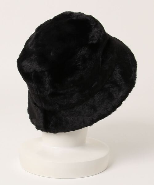 MOUSSY（マウジー）の「F/FUR BUCKET ハット（ハット・レディース・ブラック/ライトベージュ・FREE）」の18枚目の写真