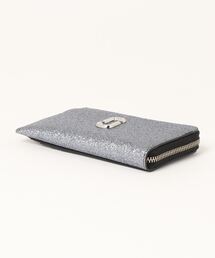 【Marc Jacobs】Glitter Stripe Leather Wallet☆ウォレット Marc Jacobs The Galactic Glitter J Marc Top Zip Multi Wallet