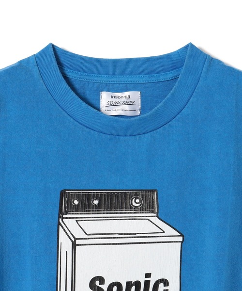 Insonnia PROJECTS(インソニアプロジェクト)の「Insonnia Projects / SONIC YOUTH WASHING MACHINE プリントTシャツ(Tシャツ/カットソー・メンズ・ブルー系その他2・3/2/1)」の6枚目の写真