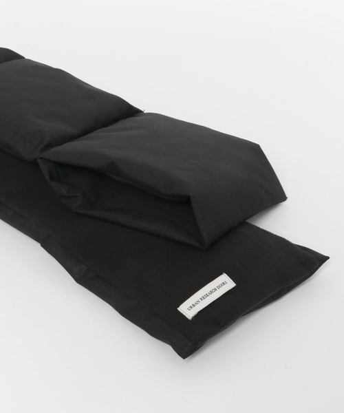 URBAN RESEARCH DOORS（アーバンリサーチドアーズ）の「ラミネートダウンマフラー（マフラー・メンズ・モカ/ブラック/グレー系その他・-）」の15枚目の写真