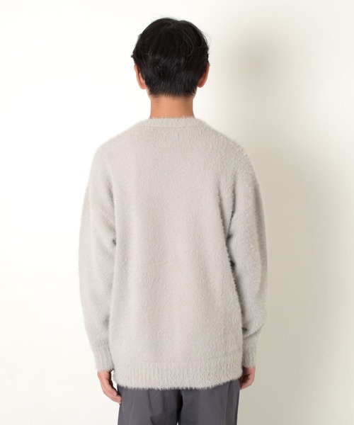 GLAZOS(グラソス)の「【大人向けサイズあり】シャギーカーディガン(その他トップス・キッズ・ネイビー/ブラウン/ライトグレー・160cm/150cm/170cm/140cm)」の9枚目の写真