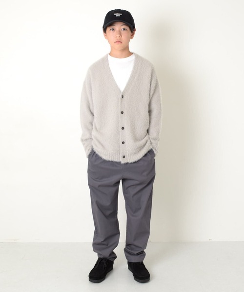 GLAZOS(グラソス)の「【大人向けサイズあり】シャギーカーディガン(その他トップス・キッズ・ネイビー/ブラウン/ライトグレー・160cm/150cm/170cm/140cm)」の6枚目の写真