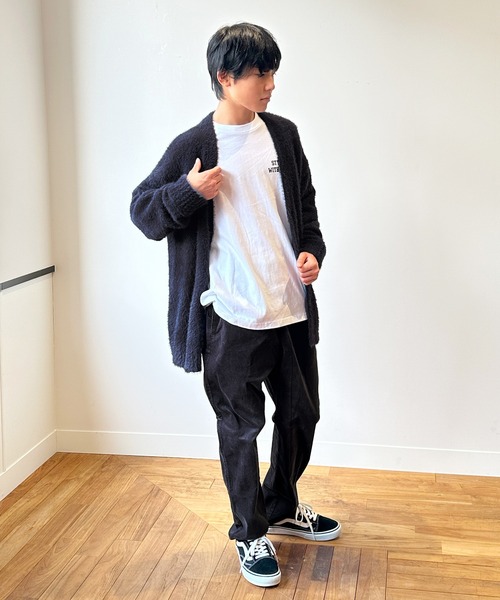 GLAZOS(グラソス)の「【大人向けサイズあり】シャギーカーディガン(その他トップス・キッズ・ネイビー/ブラウン/ライトグレー・160cm/150cm/170cm/140cm)」の18枚目の写真