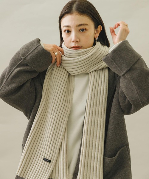 リブニットマフラー URBAN RESEARCH Sonny Label（アーバンリサーチサニーレーベル）の